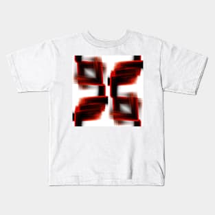 A red abstract Kids T-Shirt